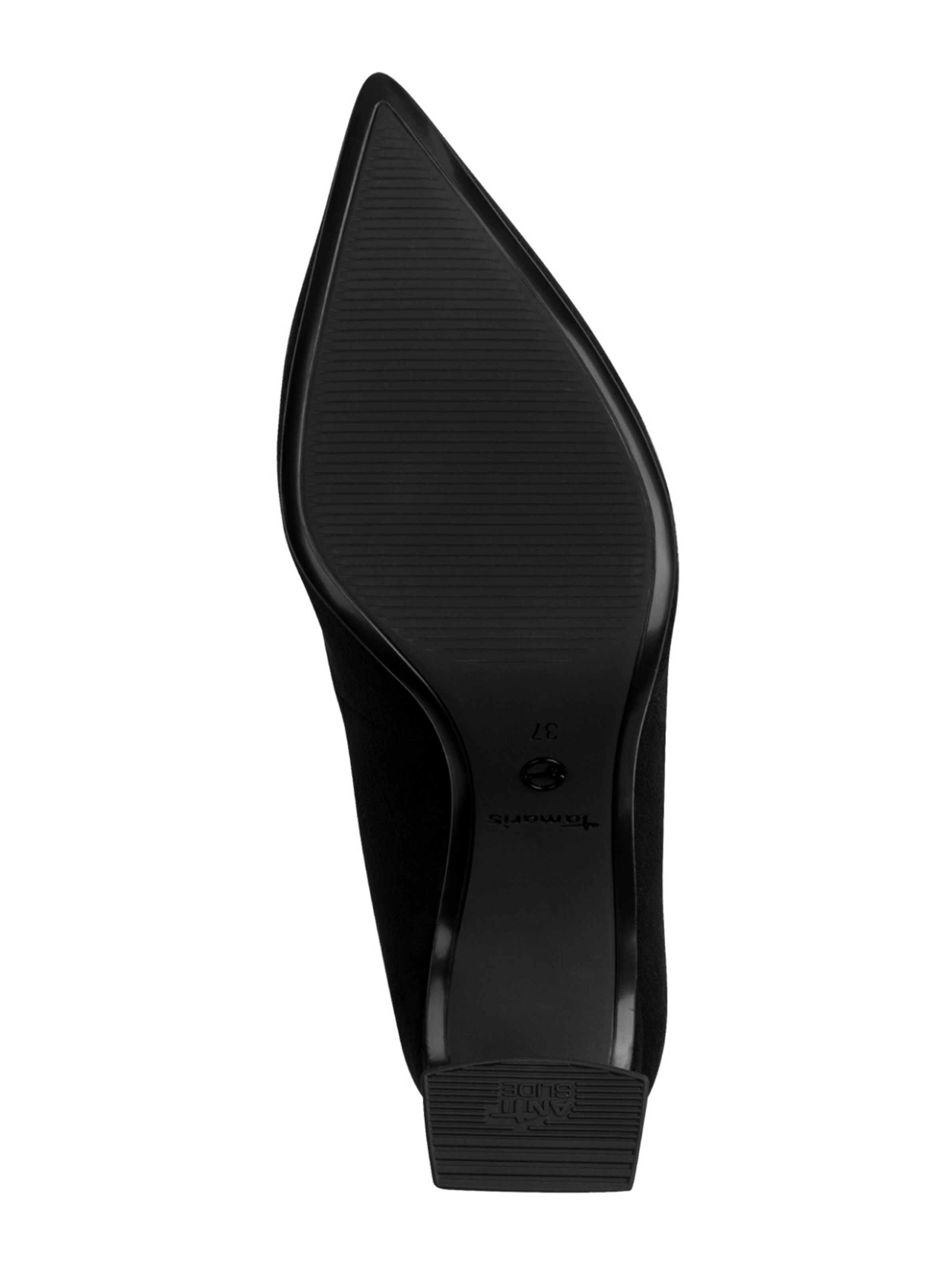 Tamaris Čevlji s peto | črna barva