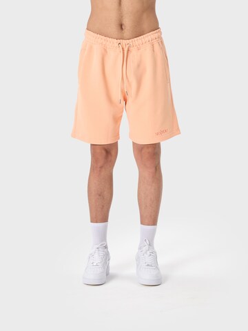 Ossy Homer Loose fit Workout Pants '450 GSM' in Orange