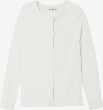 Cardigan NAME IT en blanc : devant