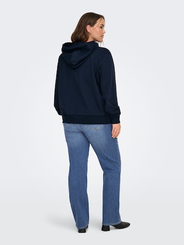 ONLY Carmakoma Sweatshirt in Blau