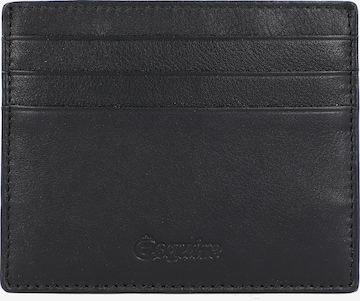 Esquire Wallet in Black: front