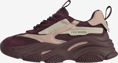 STEVE MADDEN Σνίκερ χαμηλό 'POSSESSION' σε 39 σε μπεζ / ροζέ / κόκκινο κρασί, Άποψη προϊόντος