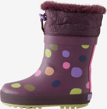 Next Rubber boot in Purple: front