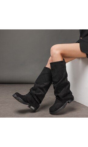 Ital-Design Boots in Schwarz: Vorderseite