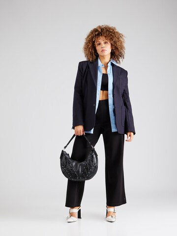 Vero Moda Curve Wide Leg Bukser 'AUGUSTA' i sort