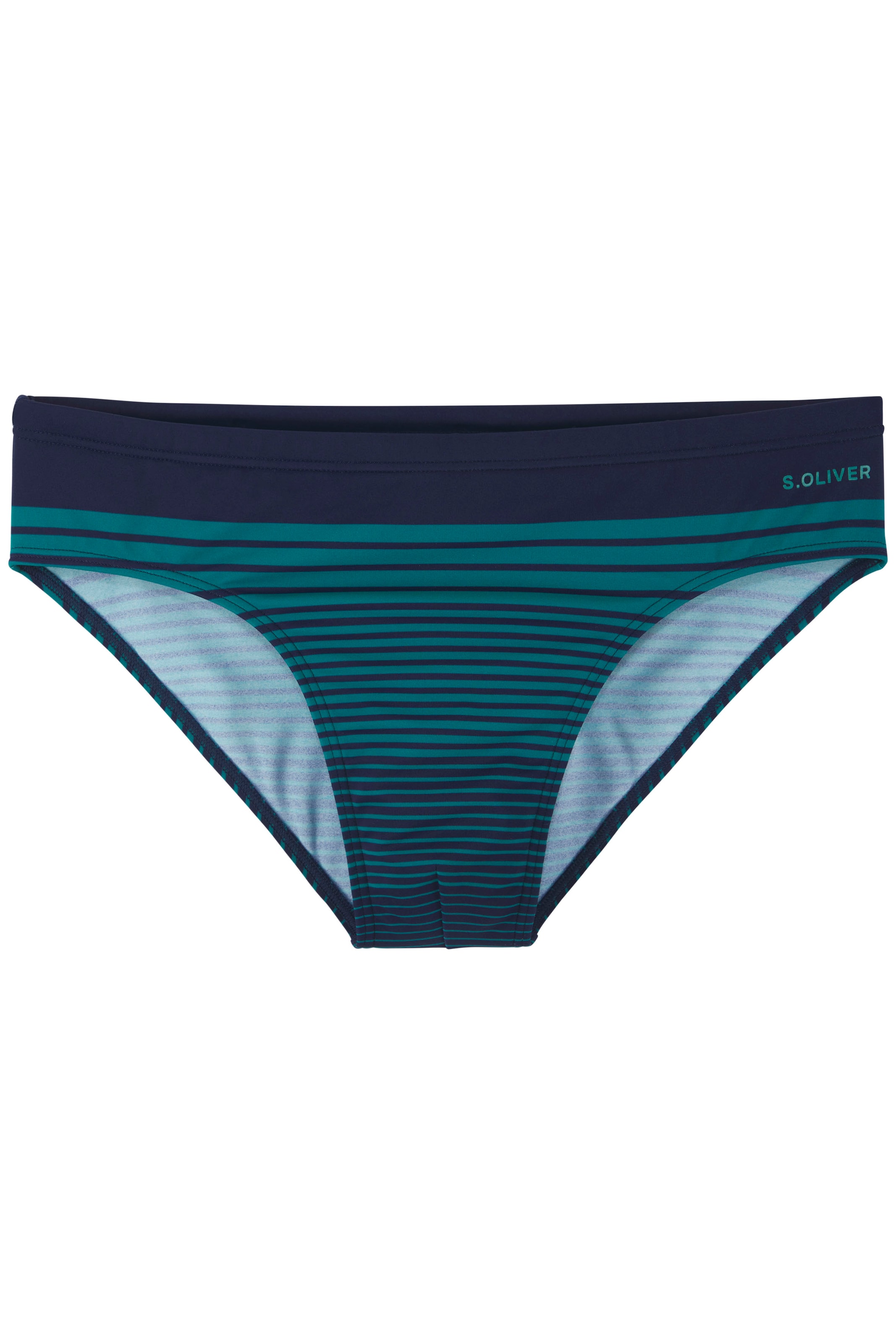 Pantaloncini da bagno di s.Oliver in verde: frontale