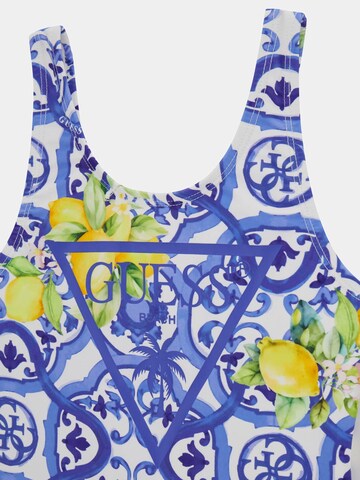 GUESS Badeanzug in Blau