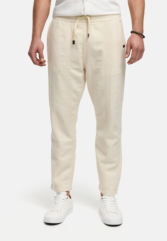 INDICODE JEANS Regular Broek 'Indie' in Beige: voorkant