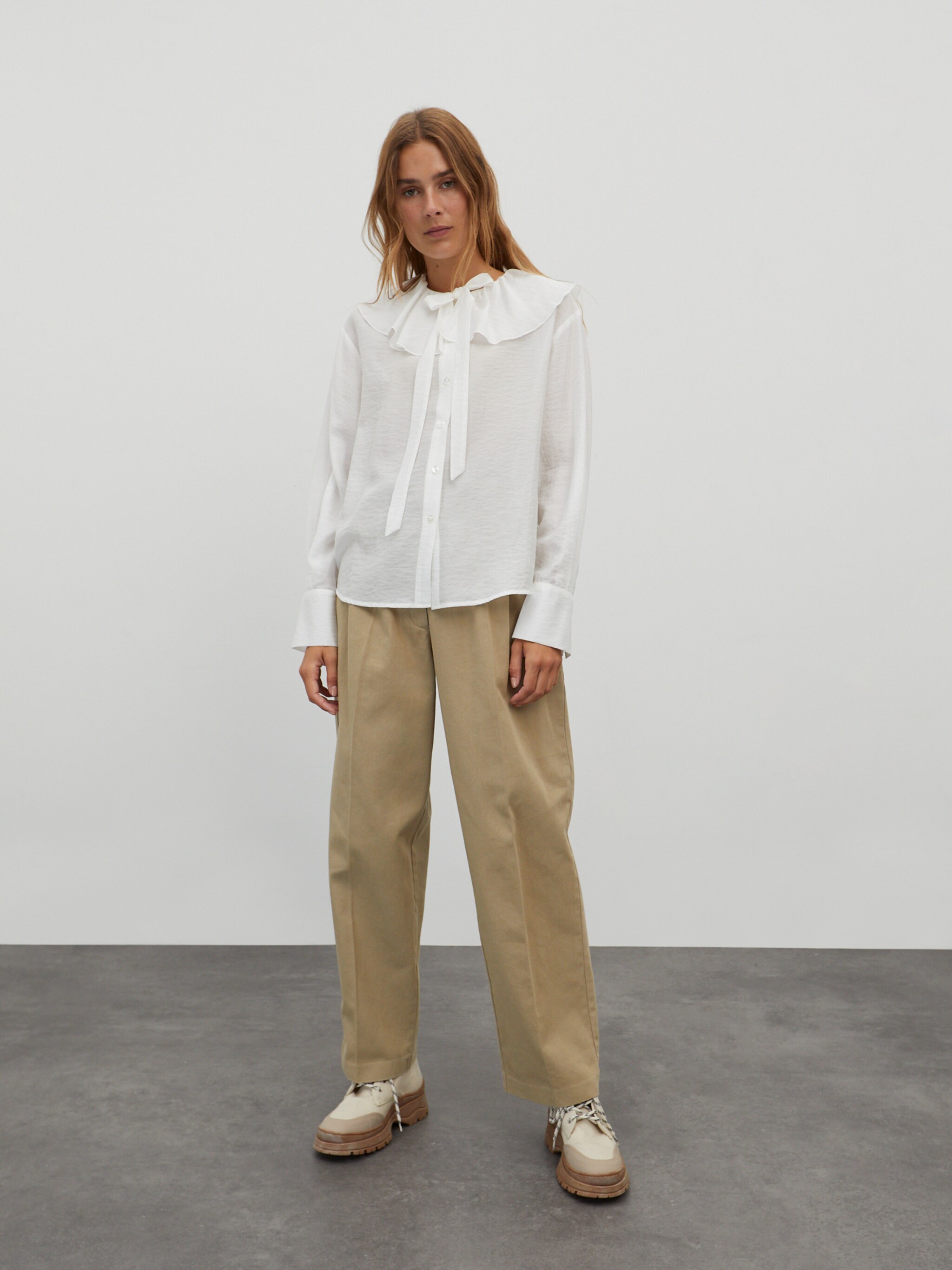 EDITED Produkte Bluse 'Angela' weiß
