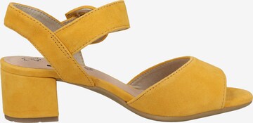 Sandales à lanières JANA en jaune