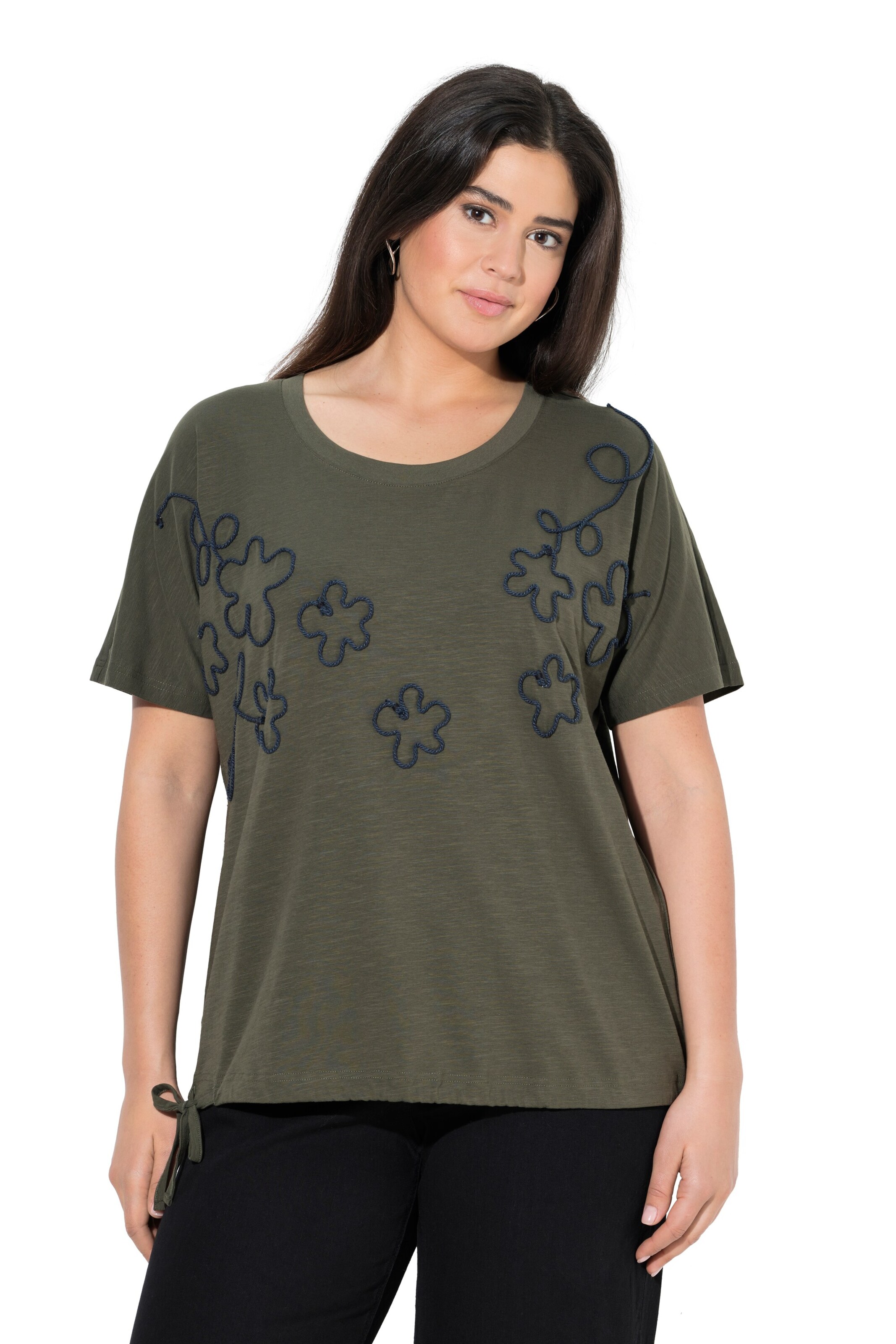 Ulla Popken Shirt in Green: front