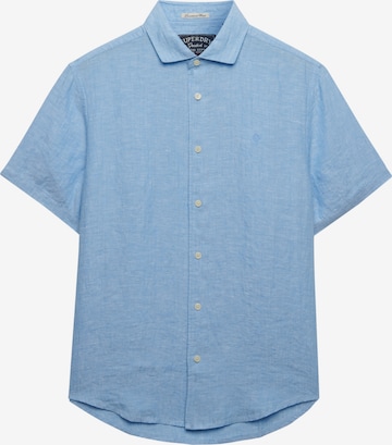 Chemise 'Riviera' Superdry & Co en bleu : devant
