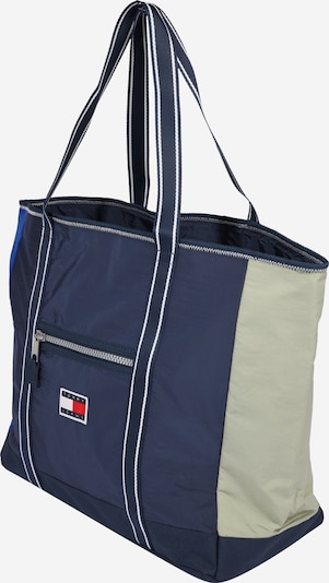 bézs / kék / világoskék Tommy Jeans Shopper táska, Termék nézet