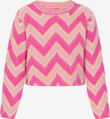 rozā IZIA Džemperis: no priekšpuses