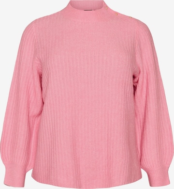 Pullover 'COMFY' di Zizzi in rosa: frontale