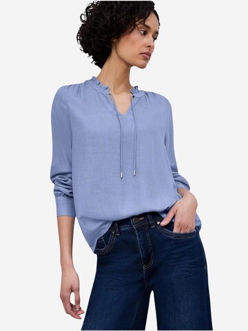 Camicia da donna '346374' di STREET ONE in blu: frontale
