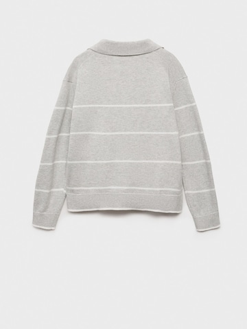MANGO KIDS Sweater 'KATIE' in Grey