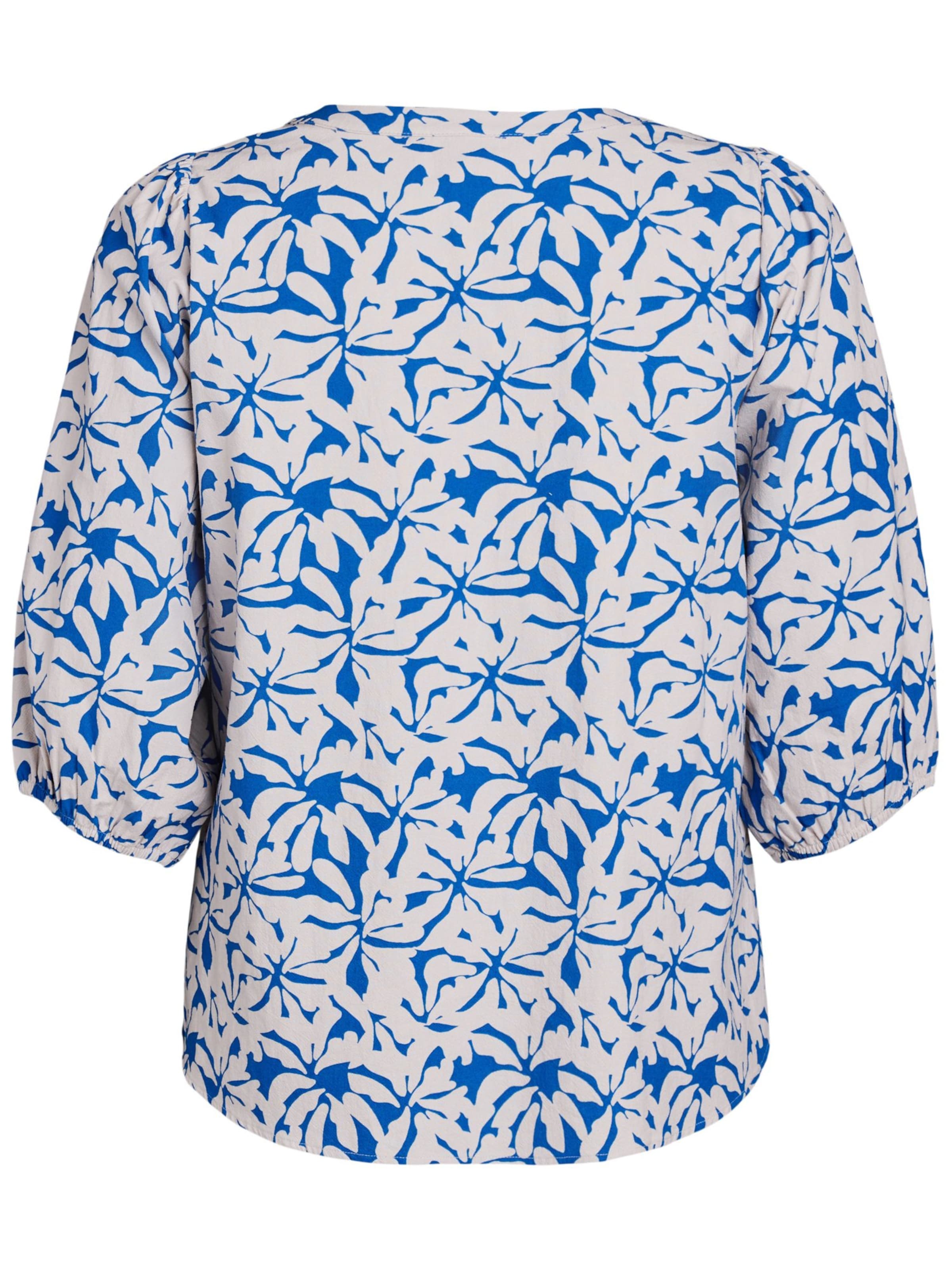 Zizzi Bluse 'Caello' in Blau