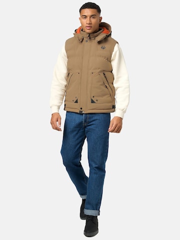 STONE HARBOUR Vest 'Egoor' i brun: forside