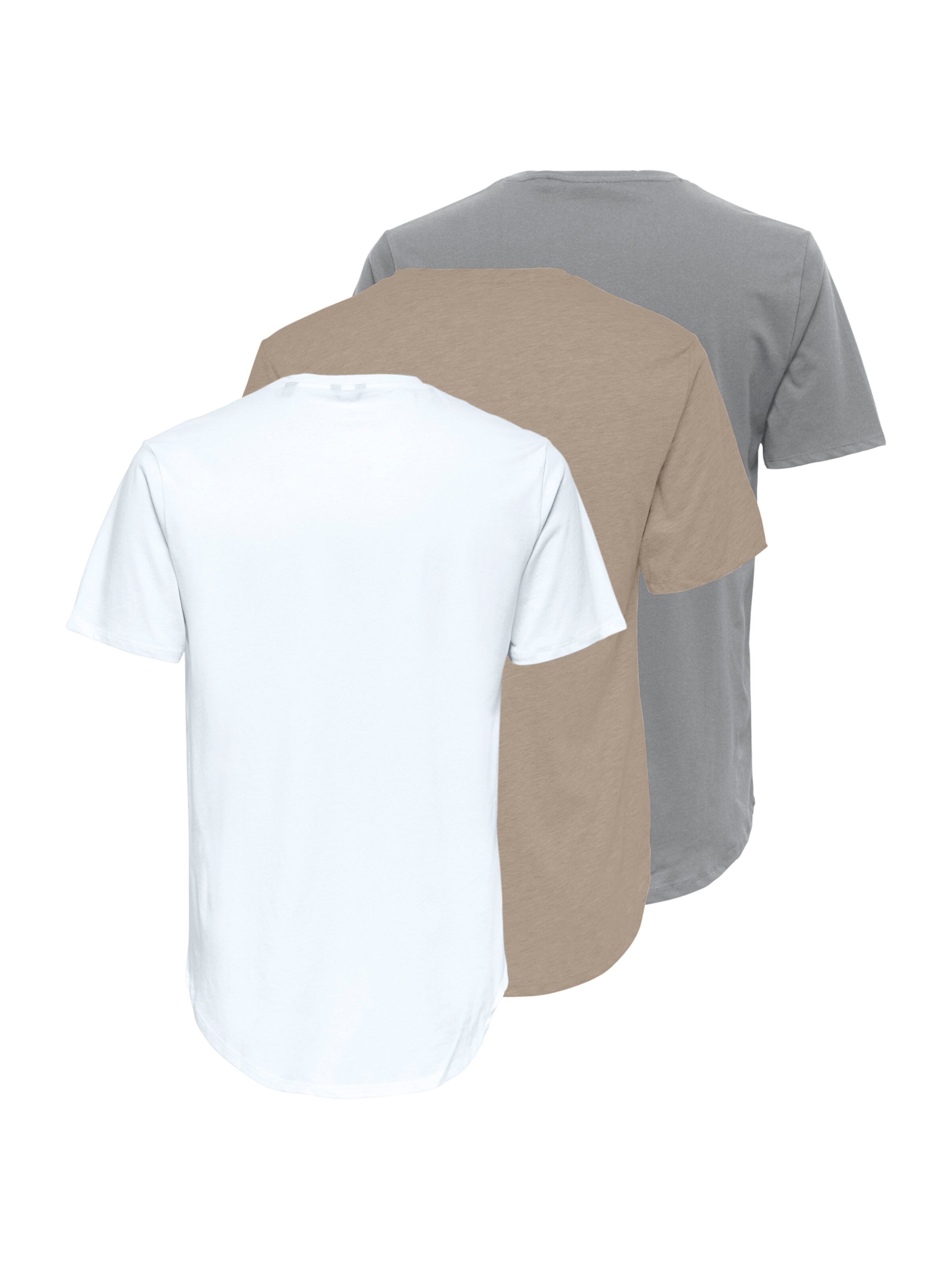 Only & Sons Shirt 'ONSMATT' in Beige