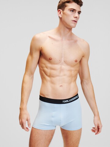 Karl Lagerfeld Boxershorts in Blauw: voorkant