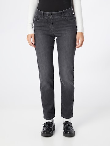 Slimfit Jeans di GERRY WEBER in grigio: frontale