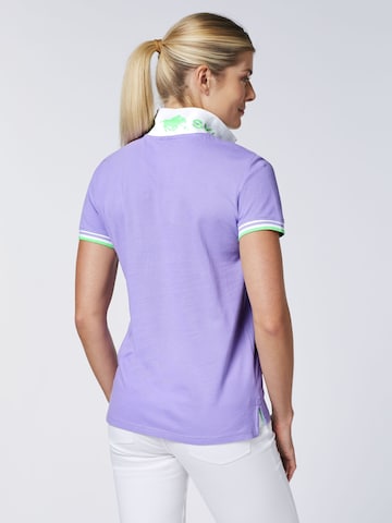 Polo Sylt Shirt in Purple