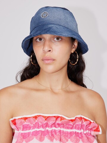 ABOUT YOU REBIRTH STUDIOS Hat 'Denim Classic' in Blue: front