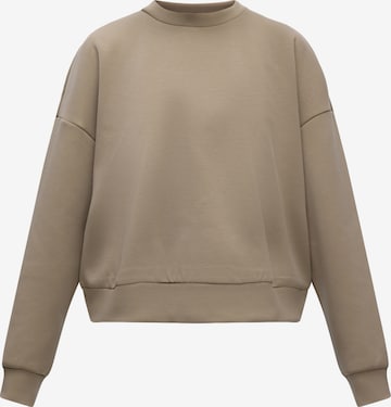 THE NORTH FACE - Sweatshirt de desporto 'JAIDA' em castanho: frente