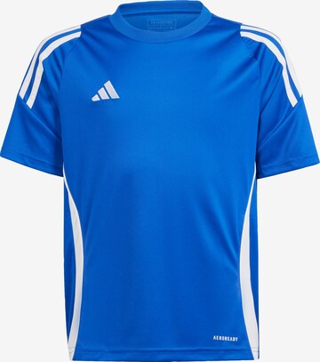 T-Shirt fonctionnel 'Tiro 24' ADIDAS PERFORMANCE en bleu : devant