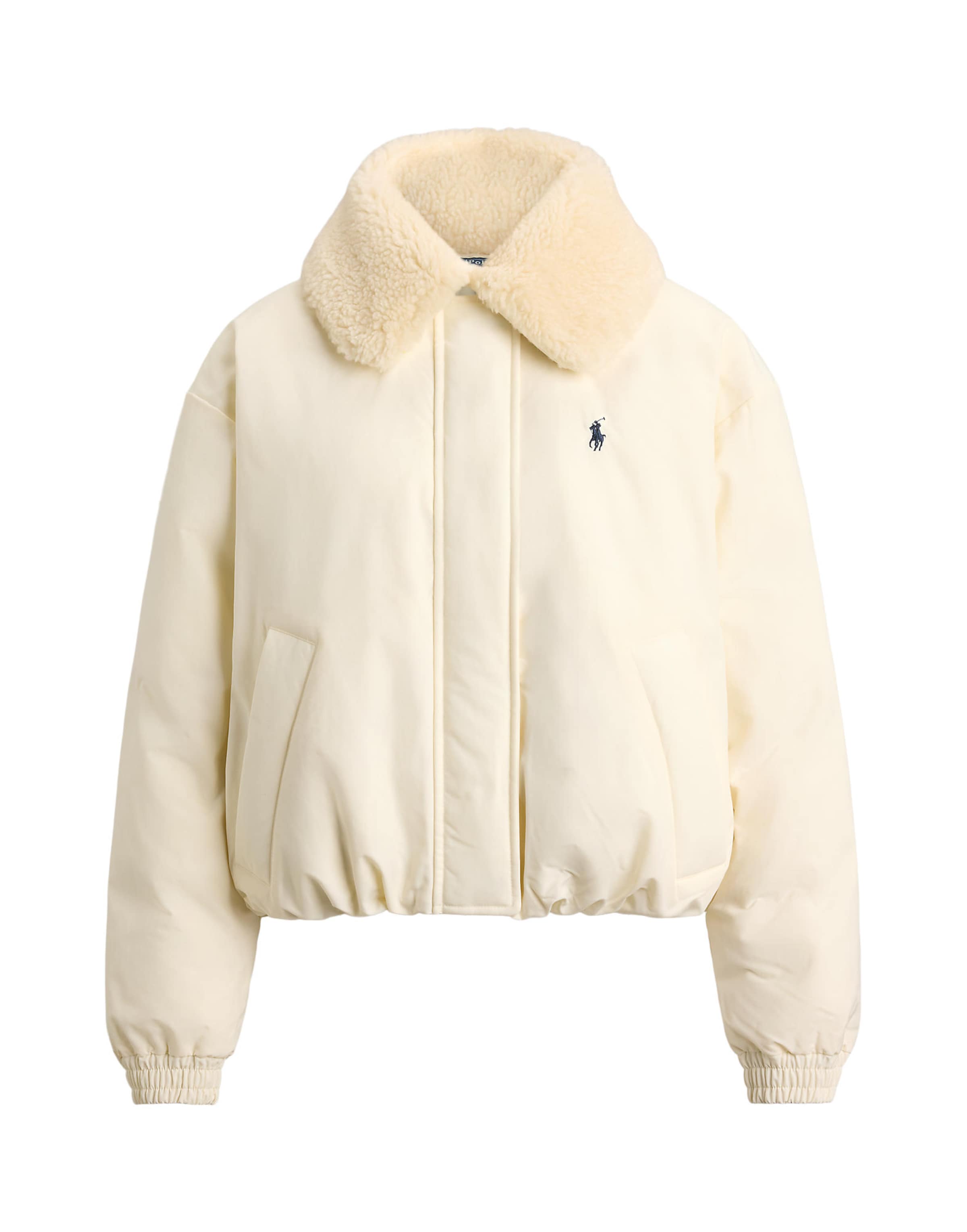 Geacă de iarnă de la Polo Ralph Lauren pe alb: față