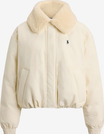 Geacă de iarnă de la Polo Ralph Lauren pe alb: față