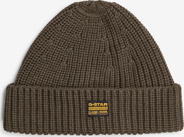 G-STAR Mütze in Braun: Vorderseite