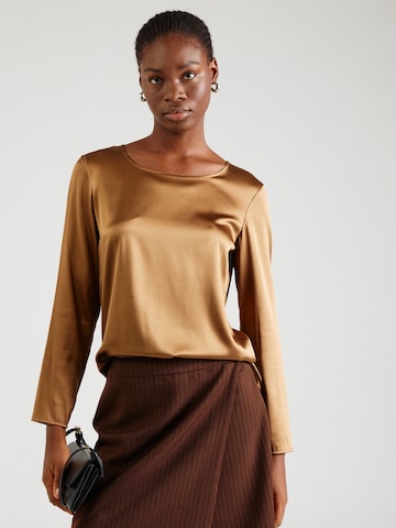 Max Mara Leisure Блузка 'MOLDAVA' в Коричневый: спереди
