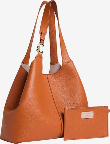 Coccinelle Schultertasche 'C-Easy S26 1' in Orange: Vorderseite