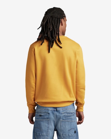 Sweat-shirt G-Star RAW en jaune