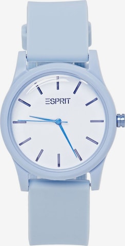 Montre à affichage analogique ESPRIT en bleu : devant