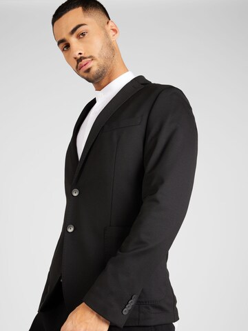 Slim fit Giacca da completo di s.Oliver in nero