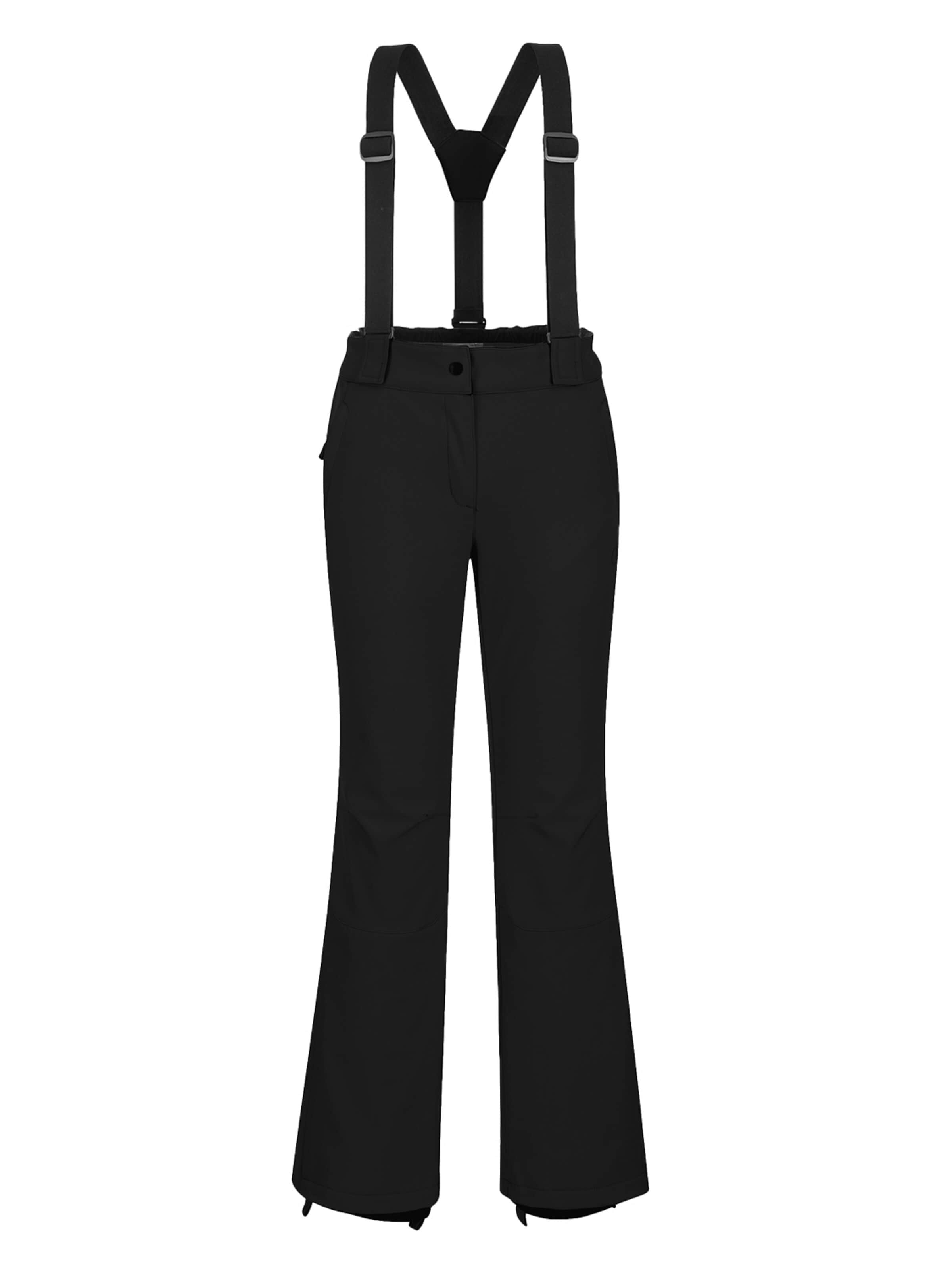 33,000ft Regular Outdoor Pants '33,000ft Womens Ski Pants Waterproof Ski Trousers' in Black: front