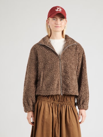 Noisy may - Chaqueta de entretiempo 'NMSARAH' en marrón: frente