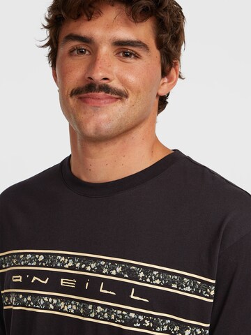 O'NEILL Majica 'Flower' | črna barva