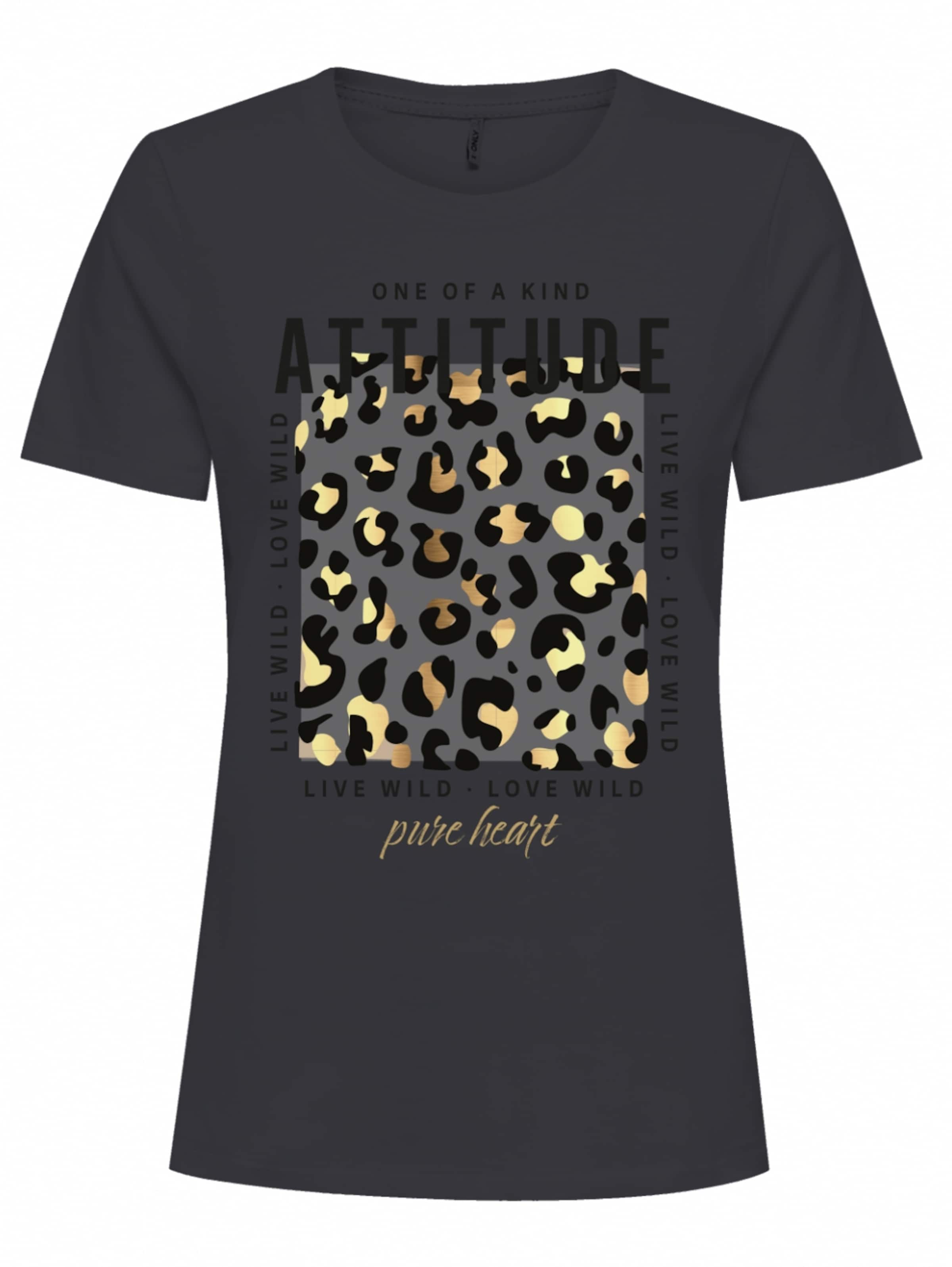 ONLY Μπλουζάκι 'ONLKita' σε γκρι: μπροστά