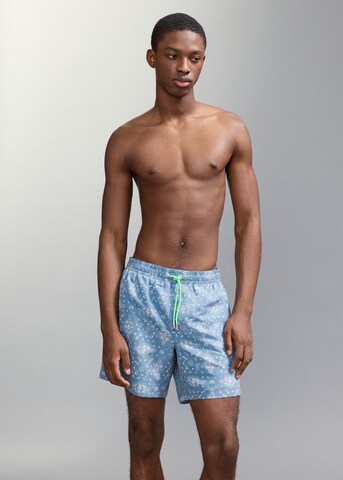 MANGO TEEN Board Shorts in Blue