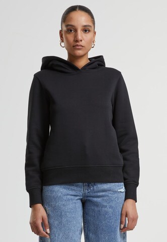 Felpa di Urban Classics in nero: frontale