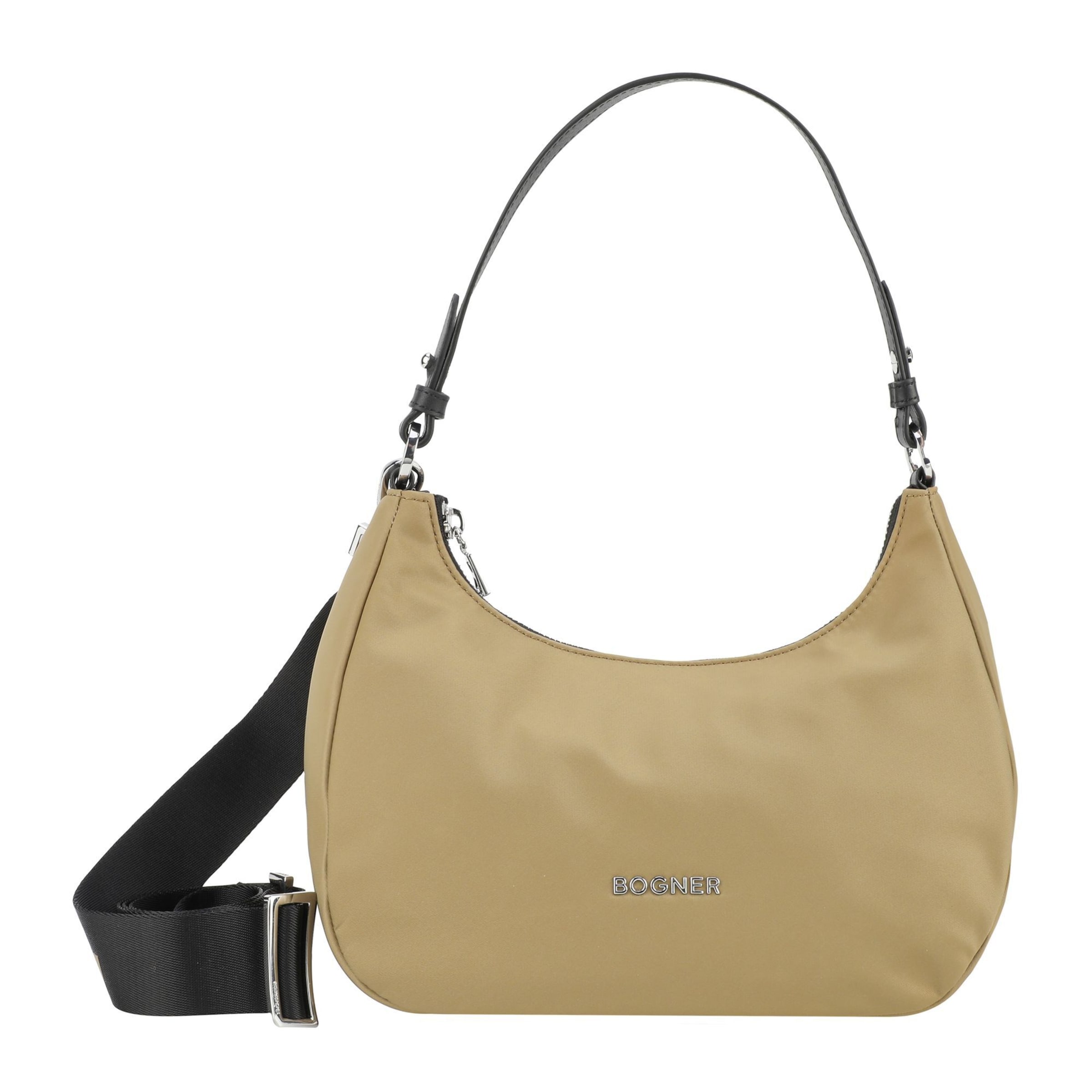 BOGNER Schultertasche 'Klosters Melene' in Beige: Vorderseite