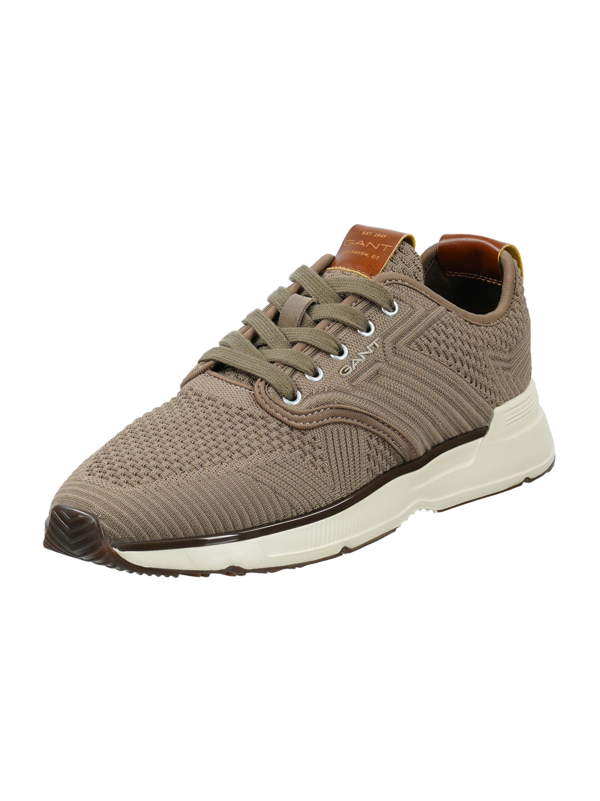 GANT Ниски маратонки 'Beeker' в кафяво: отпред