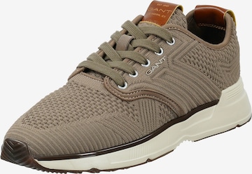 GANT Ниски маратонки 'Beeker' в кафяво: отпред