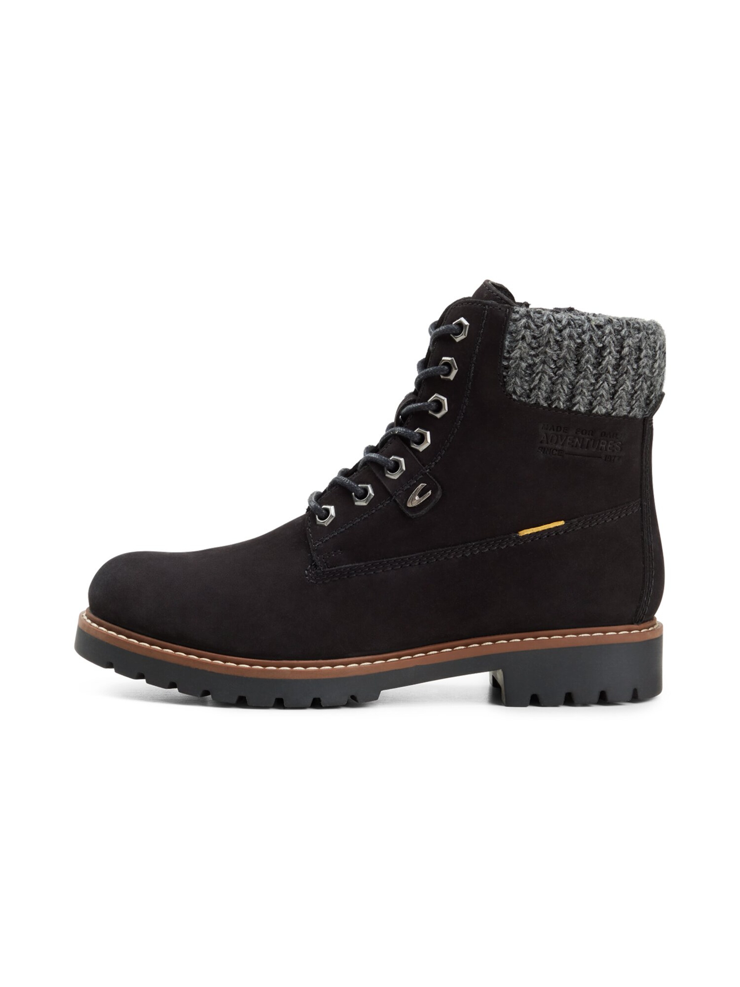 CAMEL ACTIVE Lace-Up Boots in Black