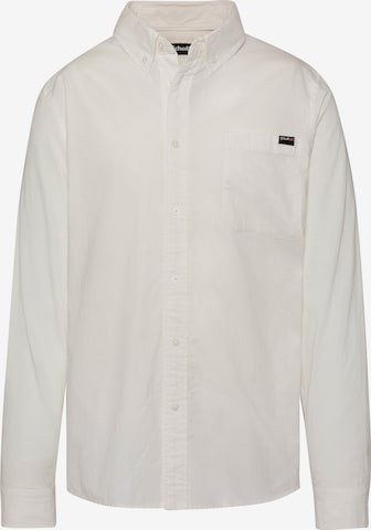 T-Shirt Schott NYC en blanc : devant
