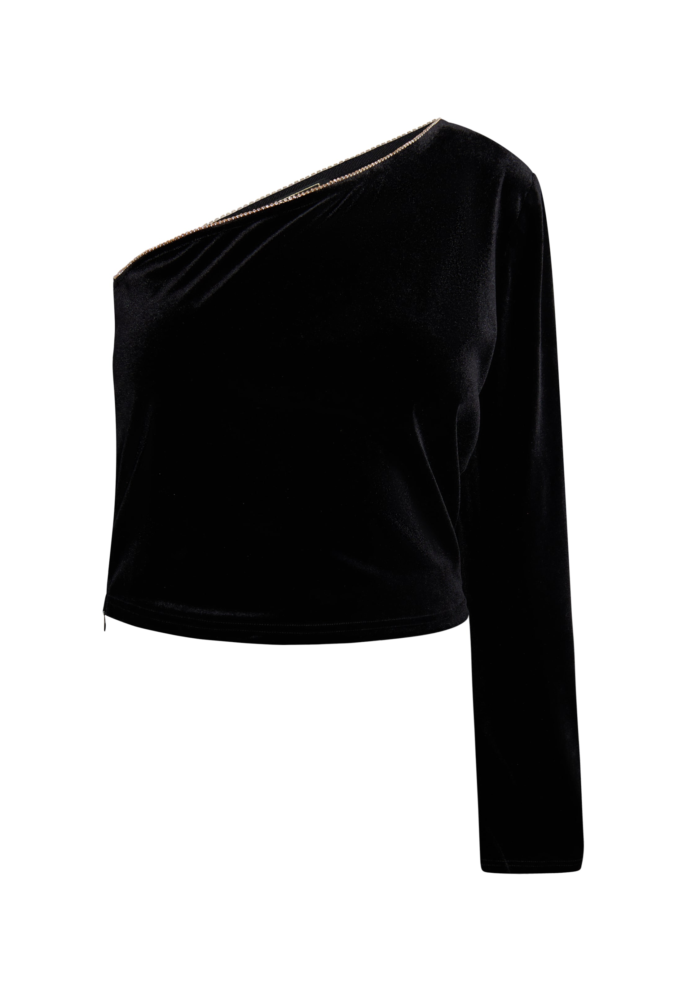 juoda faina Palaidinė be rankovių 'Nally': priekis